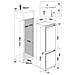 Frigorifero Combinato da Incasso BCB703011 Low Frost Classe F Capacità Netta 273 Litri - Foto miniatura 7