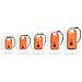 Borsa Impermeabile Arancione 10 L In Pvc - Foto miniatura 7