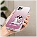 Cover Sfumata Per Iphone 13 Pro Max Con Choupette Fun Rosa - Foto miniatura 4