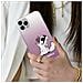 Cover Sfumata Per Iphone 13 Pro Max Con Choupette Fun Rosa - Foto miniatura 5