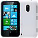 Custodia Frosted Shell Posteriore Rigida Antiscivolo Nokia Lumia 620 White - Foto miniatura 3