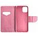 Maxy Custodia Book Orizzontale Silicone Case Per Apple Iphone 12 - 12 Pro Black-pink - Foto miniatura 4