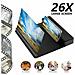 Lente Ingrandimento Per Schermo 26x Con Cassa Bluetooth Supporto Smartphone Film - Foto miniatura 1