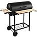 Barbecue A Carbonella 76x33,5cm Con Carrello - Smoker One Xl - Foto miniatura 2