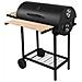 Barbecue A Carbonella 76x33,5cm Con Carrello - Smoker One Xl - Foto miniatura 3