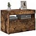 Mobile Porta TV con Luci LED Rovere Fumo 60x35x40 cm - Foto miniatura 3