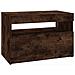 Mobile Porta TV con Luci LED Rovere Fumo 60x35x40 cm - Foto miniatura 6