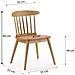 Pack 2 Sedie Ben In Legno Color Rovere - Foto miniatura 5