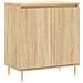 Credenza Rovere Sonoma 60x35x70 Cm In Legno Multistrato - Foto miniatura 2