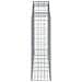 Cesto Gabbione Ad Arco 200x50x140/160 Cm Ferro Zincato - Foto miniatura 3