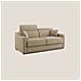 Amber Divano letto matrimoniale in tessuto smacchiabile T05 171 cm (mat. 120x197) beige - Foto miniatura 1