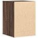 Cassettiera Angolo Rovere Marrone 40x41x58cm Legno Multistrato - Foto miniatura 6