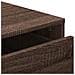 Cassettiera Angolo Rovere Marrone 40x41x58cm Legno Multistrato - Foto miniatura 9