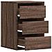 Cassettiera Angolo Rovere Marrone 40x41x58cm Legno Multistrato - Foto miniatura 10
