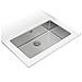 Be Linea RS15 71.40 Lavello sottopiano Rettangolare Acciaio inox - Foto miniatura 3