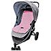 Materassino Passeggino E Seggiolone Cotone Rosa - Foto miniatura 2