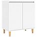 Lusso Casadino -  Credenza Bianca 103,5x35x70 Cm In Legno Multistrato - Foto miniatura 1