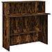 Banco Reception Rovere Fumo 100x50x103,5cm in Legno Multistrato - Foto miniatura 1