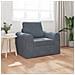 Divano Letto 2-in-1 Grigio Scuro 98x71x83 cm in Poliestere - Foto miniatura 2
