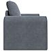 Divano Letto 2-in-1 Grigio Scuro 98x71x83 cm in Poliestere - Foto miniatura 6