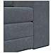 Divano Letto 2-in-1 Grigio Scuro 98x71x83 cm in Poliestere - Foto miniatura 9