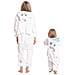 Pigiama Per Bambini Kigurumi Onesie Costume Drago Sdentato Bianco 105-115 - Foto miniatura 4