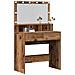 Tavolo da Trucco con cassetto Legno vecchio 80 x 41 x 134.5 cm - Foto miniatura 3