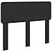 Struttura del letto Nero 135 x 190 cm Legno ingegnerizzato - Foto miniatura 7