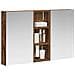 Set di Armadi da Bagno con lo scaffale 3 pcs 80 x 10,5 x 50 cm - Foto miniatura 3