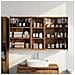 Set di Armadi da Bagno con lo scaffale 3 pcs 80 x 10,5 x 50 cm - Foto miniatura 4