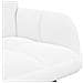 Sofa a Due Posti Bianco 115 x 61 x 87 cm Tessuto - Foto miniatura 7