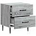 Armadio da Notte 2 pcs Grigio Sonoma 43 x 34,5 x 47,5 cm - Foto miniatura 4