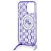 Karl Lagerfeld Iml Crossbody Monogram Karl & Choupette Head Magsafe Case Per Iphone 15 Pro Max - Viola - Foto miniatura 1