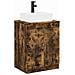 Set di mobili per il bagno Rovere Fumo Legno ingegnerizzato - Foto miniatura 1