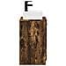 Set di mobili per il bagno Rovere Fumo Legno ingegnerizzato - Foto miniatura 4