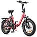 Dolphin Bicicletta Elettrica Pieghevole 20 pollici, Sospensione Anteriore 250W 25km /h, Batteria 36V 13Ah, Freni a Disco Meccanici, Bici Urbana per Spostamenti Casa-Lavoro, E-bike - Foto miniatura 7