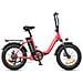 Dolphin Bicicletta Elettrica Pieghevole 20 pollici, Sospensione Anteriore 250W 25km /h, Batteria 36V 13Ah, Freni a Disco Meccanici, Bici Urbana per Spostamenti Casa-Lavoro, E-bike - Foto miniatura 6