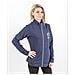 Felpa Donna Full Zip Stras Blu L - Foto miniatura 1
