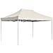 Gazebo Professionale Pieghevole in Alluminio 4,5x3 m Crema - Foto miniatura 1