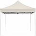 Gazebo Professionale Pieghevole in Alluminio 4,5x3 m Crema - Foto miniatura 4