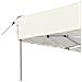 Gazebo Professionale Pieghevole in Alluminio 4,5x3 m Crema - Foto miniatura 5