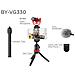 BY-VG330 VLog Streamer Kit BY-MM1 Microfono + BY-C12 Supporto Smartphone + Mini Treppiede da Tavolo - Foto miniatura 2