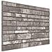 Pannelli Murali 3d Con Design A Mattoni Grigio Scuro 10 Pz Eps - Foto miniatura 4