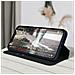 Custodia Folio Iphone 12 Mini Portafoglio Funzione Supporto Video Blu - Foto miniatura 4