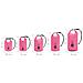Borsa Impermeabile Rosa 5 L In Pvc - Foto miniatura 8