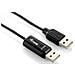 133339, USB A, USB A, Maschio / maschio, Nero, USB Type-A, Windows 2000 / XP / Vista / 7 - Foto miniatura 2