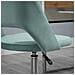 Sedia Da Ufficio Imbottita Ergonomica Girevole E Altezza Regolabile - Verde - Foto miniatura 8