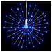 Luce Di Natale Fuochi Artificio Blu 50 Cm 140 Led - Foto miniatura 3