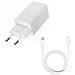 Caricabatterie Originale Da Parete Per Casa Usb Ak779 Con Cavo Usbc Dl129 20w White Bulk Per Re - Foto miniatura 2
