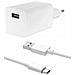 Caricabatterie Originale Da Parete Per Casa Usb Ak779 Con Cavo Usbc Dl129 20w White Bulk Per Re - Foto miniatura 3